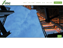 Tablet Screenshot of prgus.com